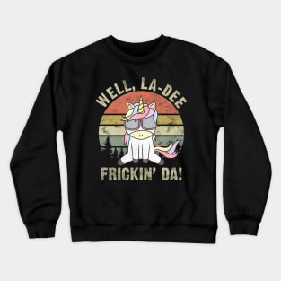 ICH HASSE MENSCHEN Crewneck Sweatshirt